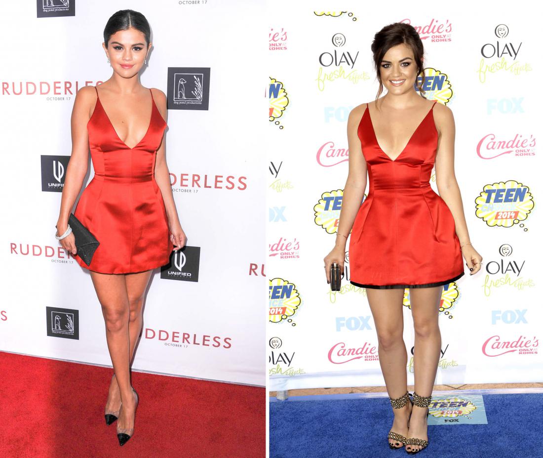 Selena Gomez in Lucy Hale