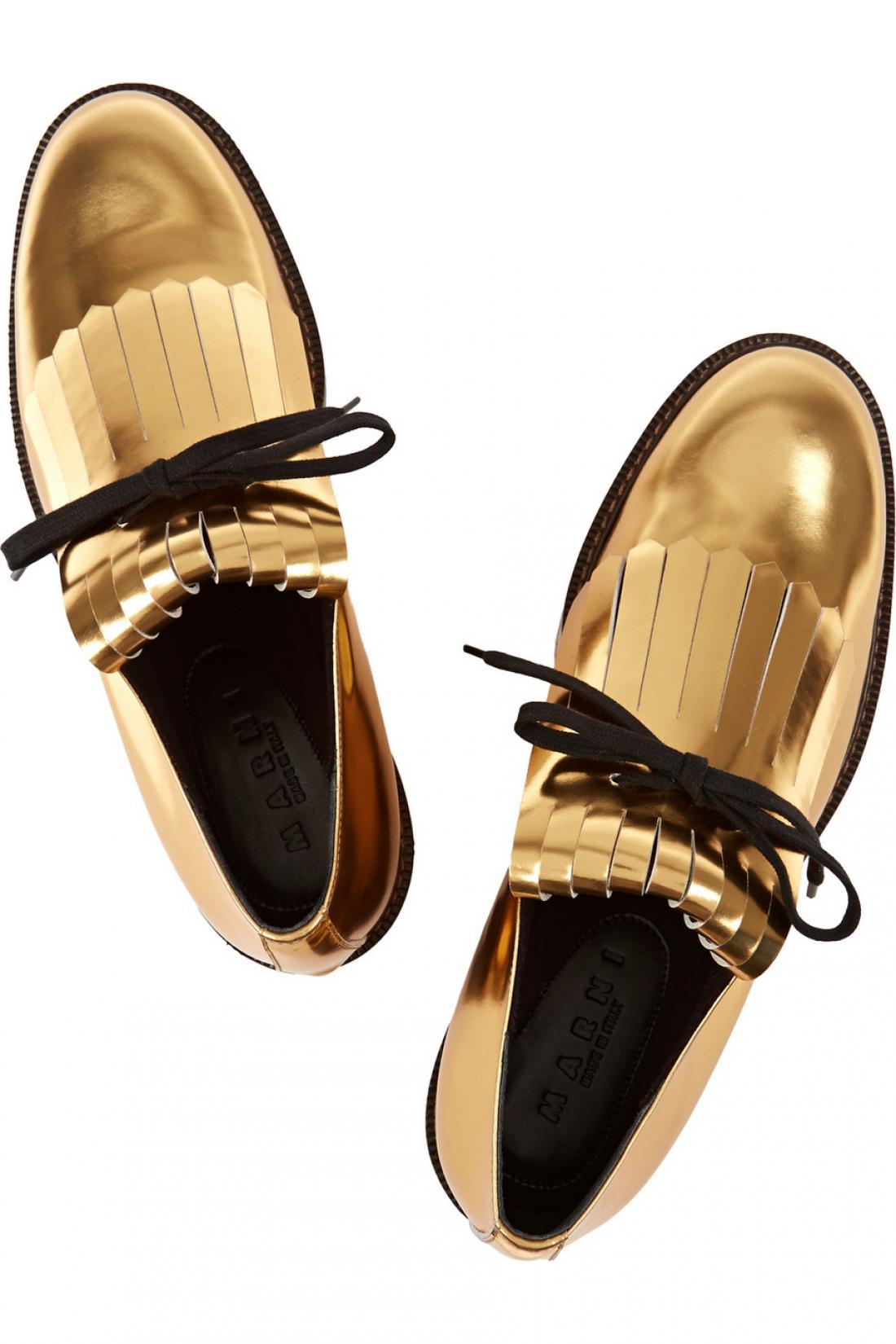 Zlati Marnijevi čevlji za najlepši sprehod skozi jesen.