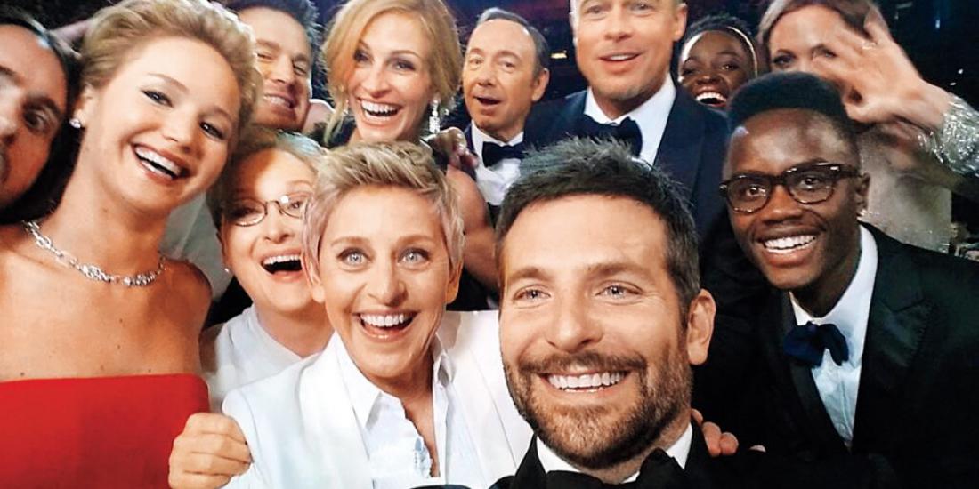Najbolj slavni selfie je na nastal prav na podelitvi prestižnih nagrad. Reuters