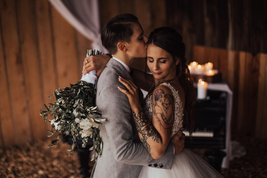 Poročili sta se maja 2019. Foto: Jana Šnuderl in Simon Gasparovič